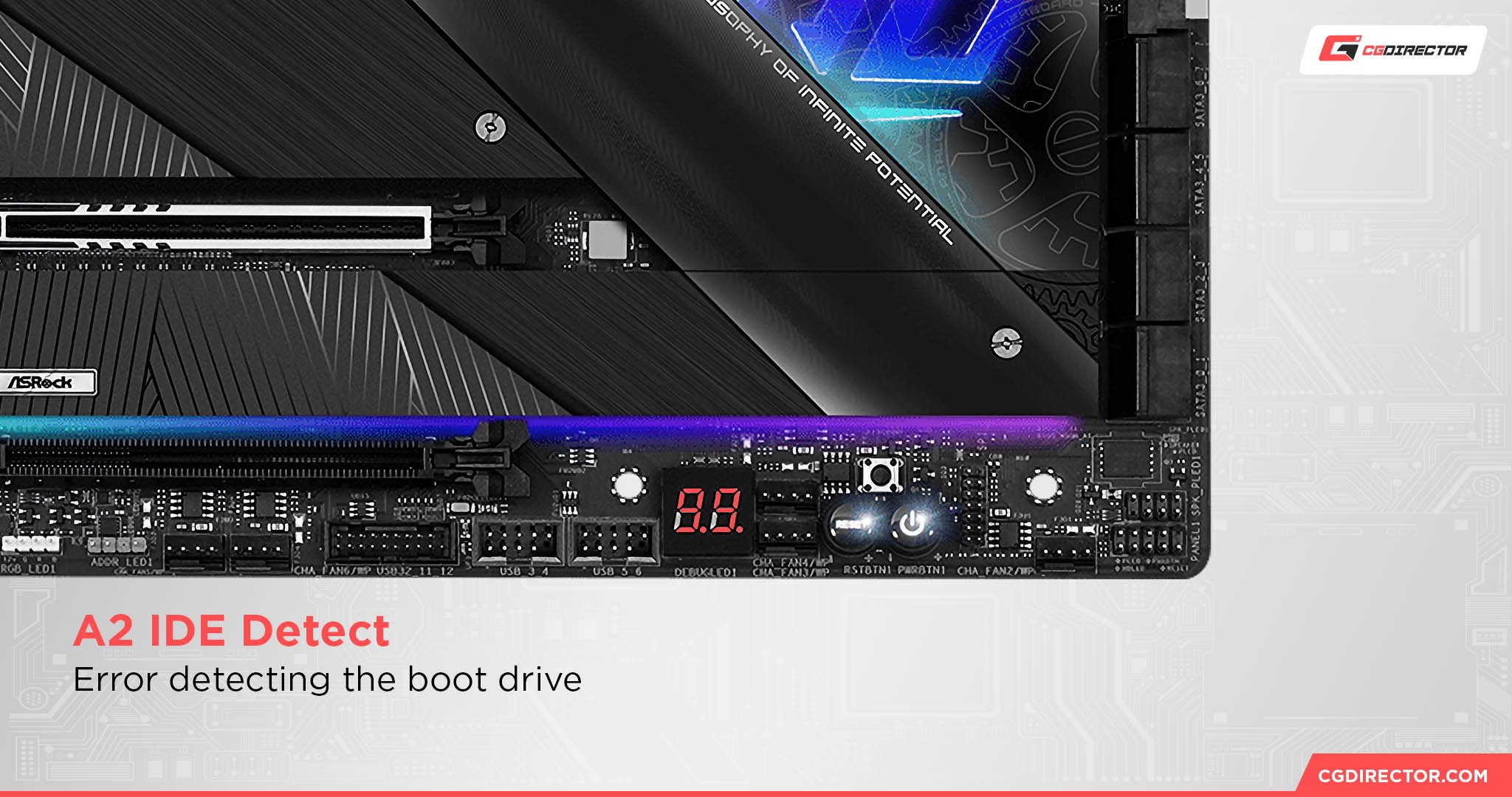 ASRock Debug LED A2 IDE Detect