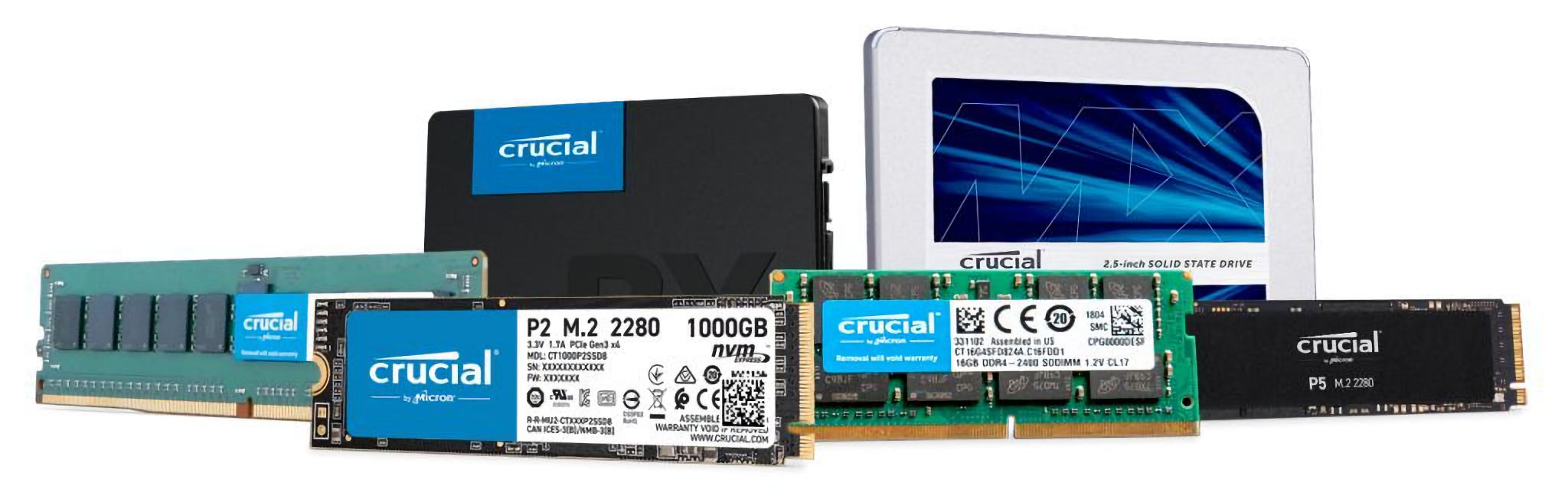 Crucial SSDs