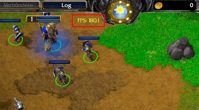 FPS Indicator Warcraft 3 Reforged - Gaming CPU