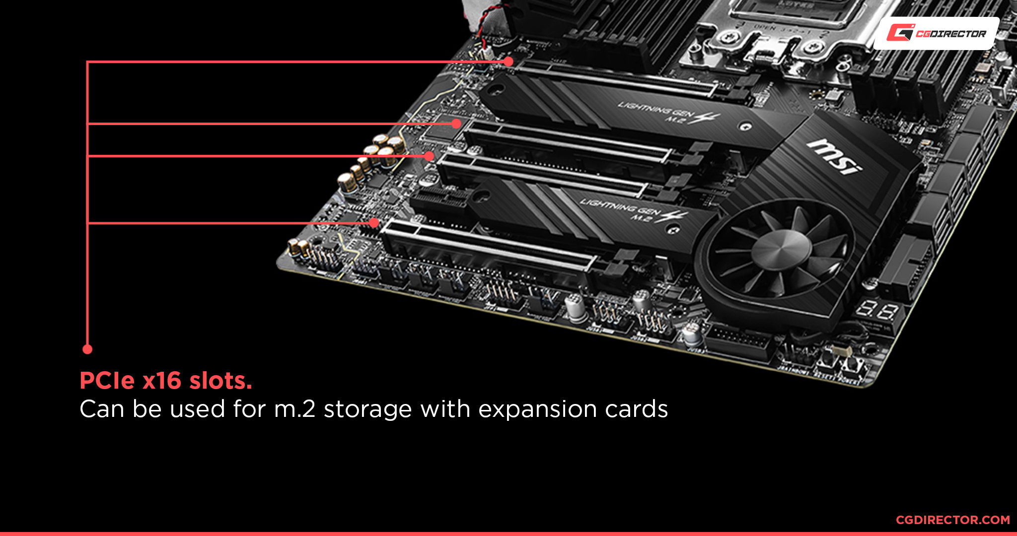 use case for Unused PCIe Slots