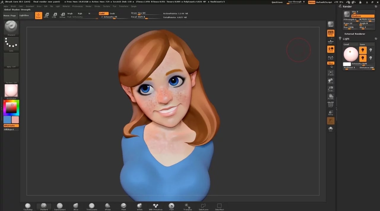 ZBrush Viewport Performance