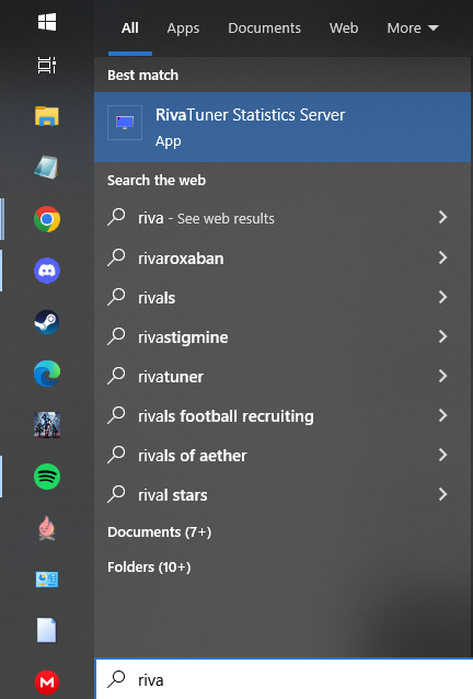 RivaTuner Statistics Server